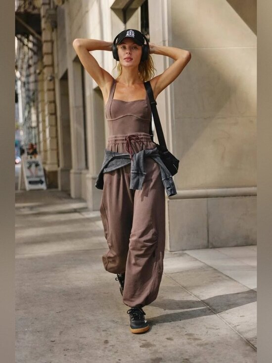 Free People Pants - Free People Movement Inbound Onesie NWOT